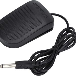 Pedal negro de pie para máquinas