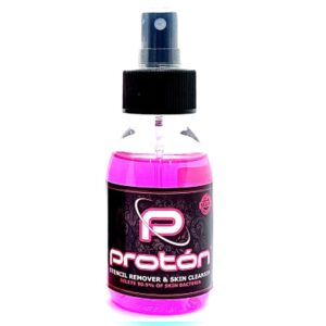 Protón Stencil Remover & Skin Cleanser Rosa - 100 ml / 3.4 Oz.