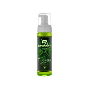 Foamer Protón con Pantenol, Alantoina y Aloe Vera - Espuma Limpiadora tatuaje - 220ml / 7.4 Oz. - Color : Verde