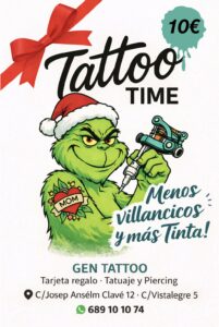 Tarjeta Regalo Grinch